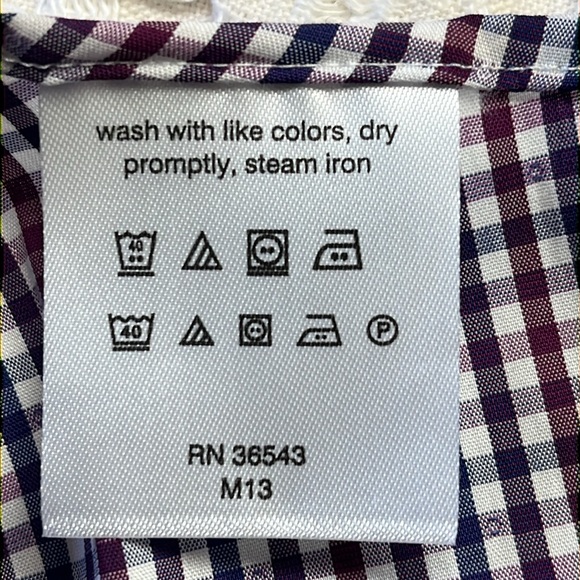 NWT Michael Kors Button Down Shirt Slim Tall Size 18 38/39 2XL - Picture 8 of 11